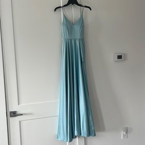 Light blue prom dress- never worn